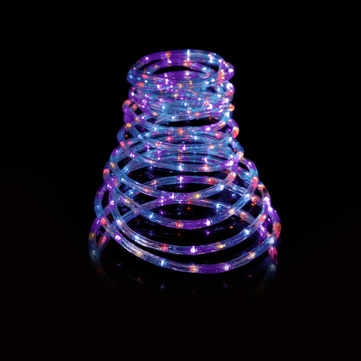 Premier Decorations White 20m LED Rope Light - Multi Action