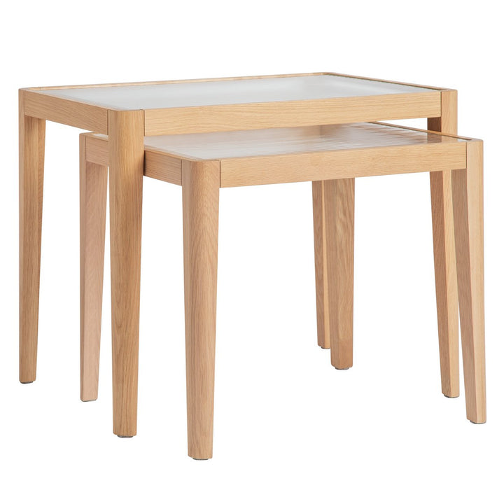 Habitat Camellia Nest of 2 Tables - Natural