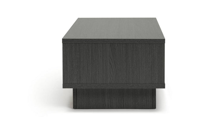 Home Cubes 1 Shelf Coffee Table - Black