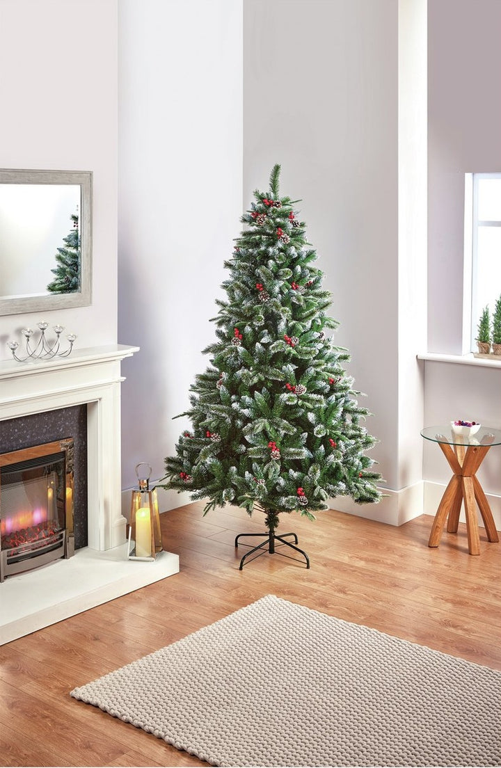 Premier Decorations 7ft Prelit New Jersey Christmas Tree