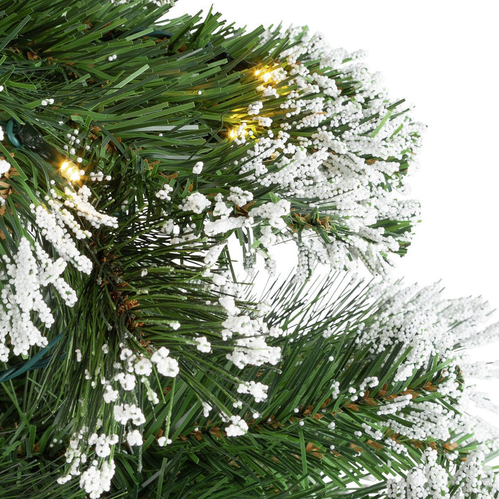 Habitat 6ft Prelit Snow Tipped Christmas Tree
