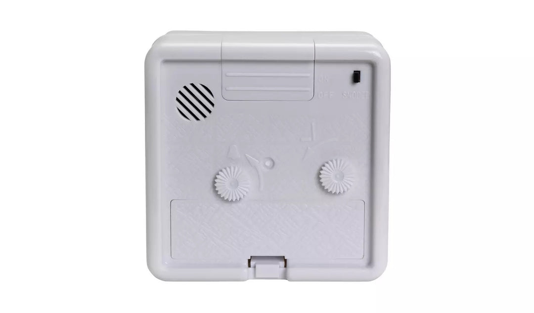 Habitat Analogue Alarm Clock - White