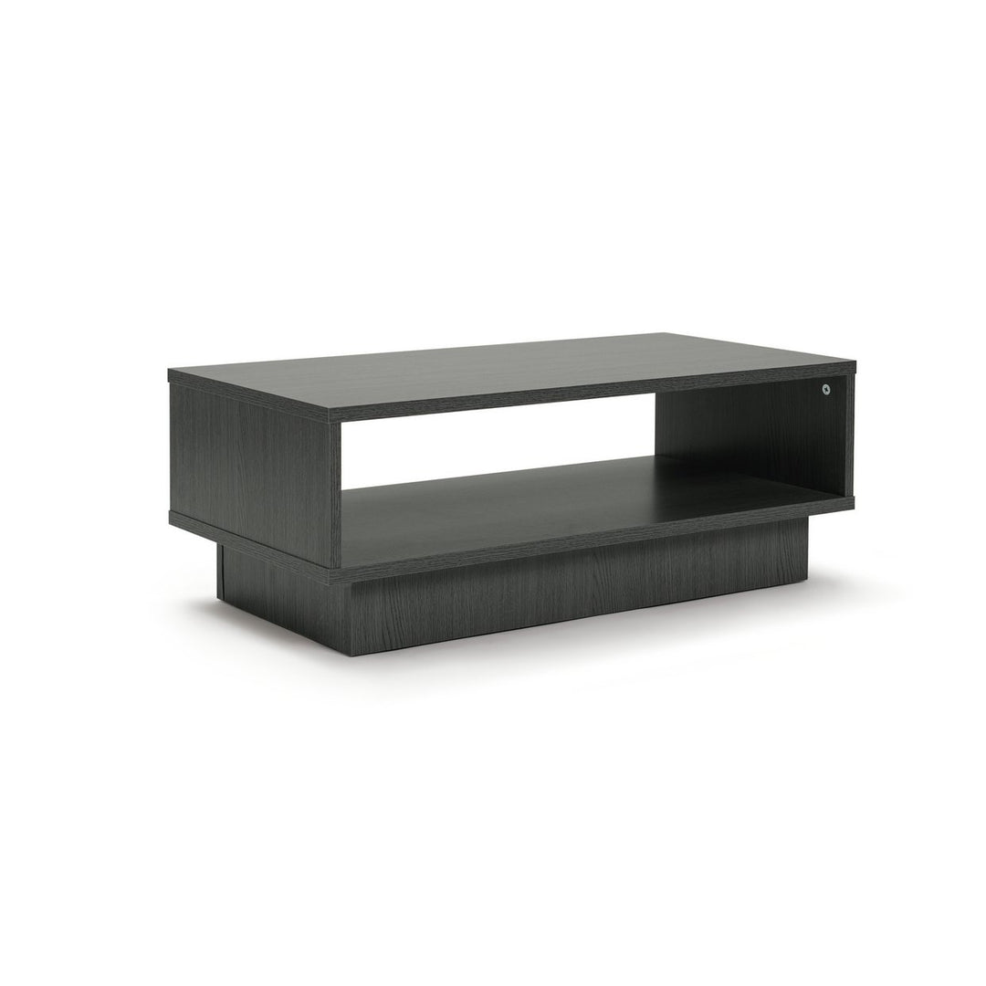 Home Cubes 1 Shelf Coffee Table - Black