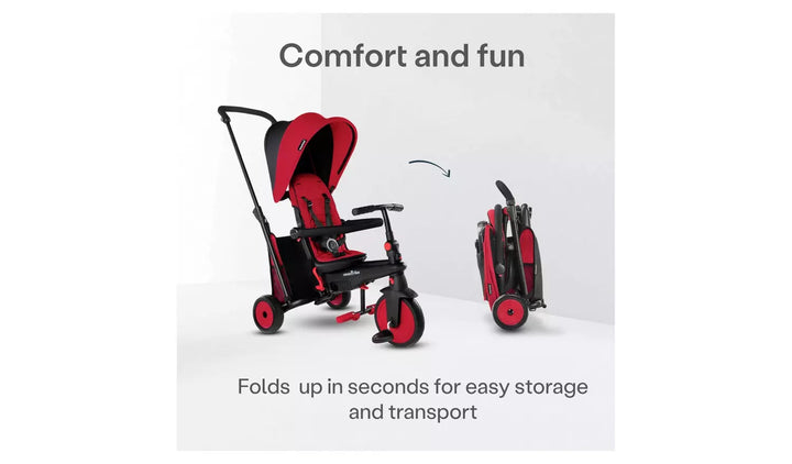 SmarTrike STR3 Plus 6 in 1 Folding Stroller Trike