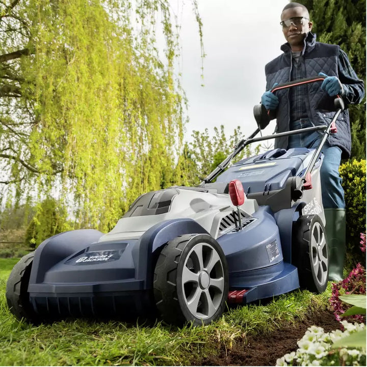 Spear & Jackson SCR3644A 44cm Cordless Rotary Lawnmower - 36V (No Battery No Charger)