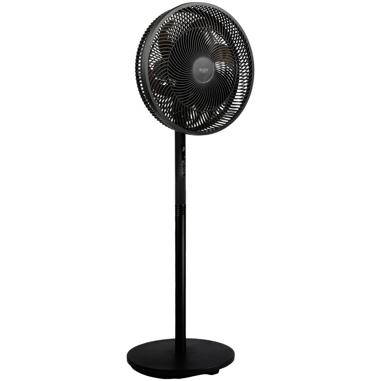 Bush Black Pedestal/Desk Fan with Remote Control - 16 Inch