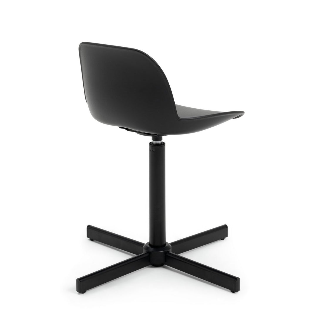 Habitat Nova Plastic Office Chair - Black