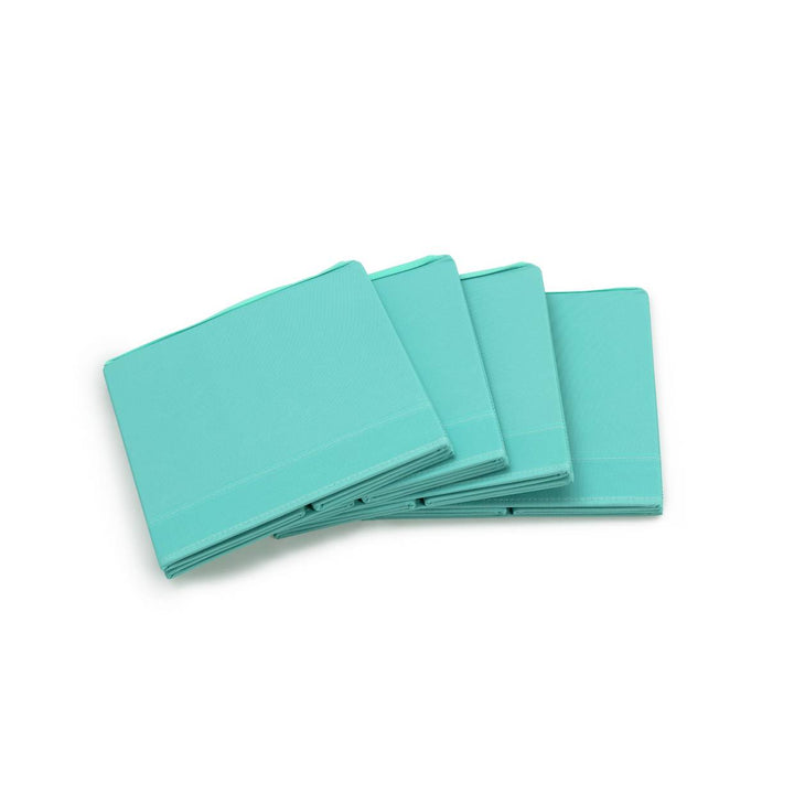 Habitat Set of 4 Plain Storage Boxes - Teal