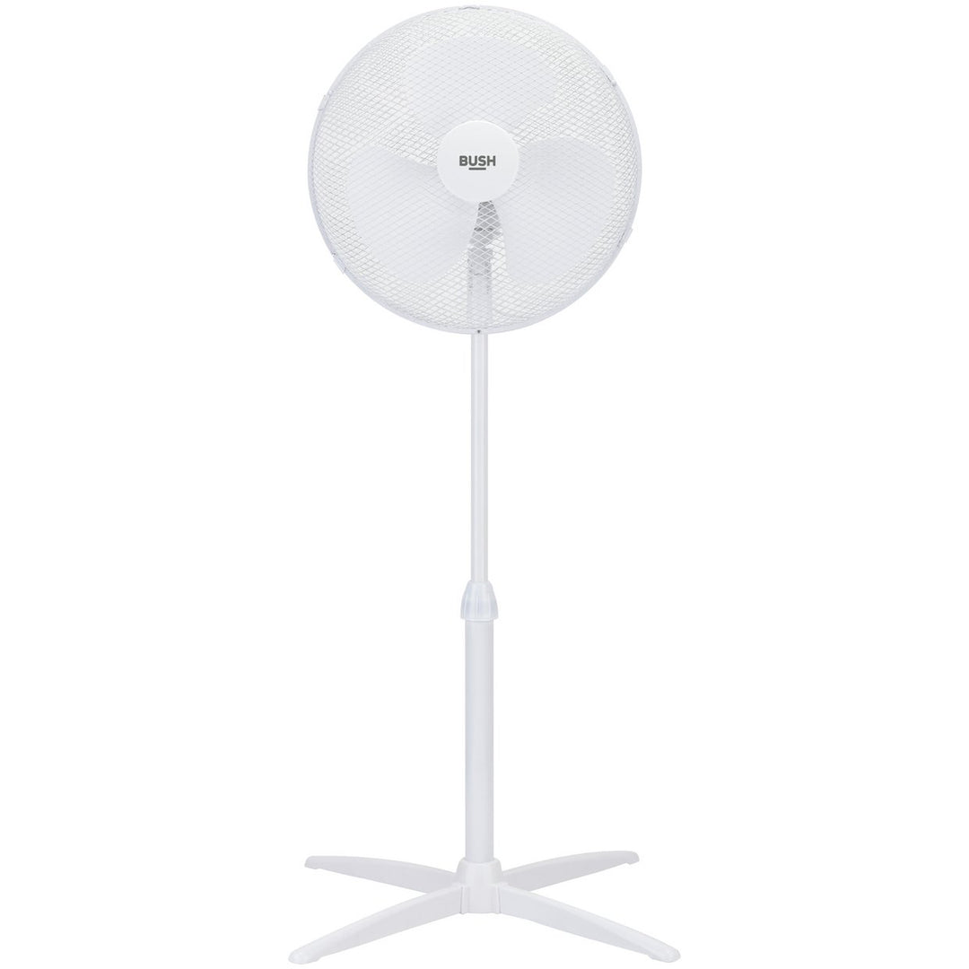 Bush White Pedestal Fan - 16 Inch