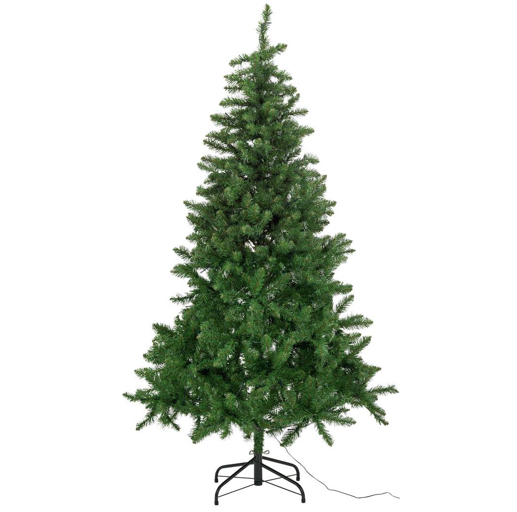 Habitat 6ft Pre-Lit Spruce Christmas Tree - Green