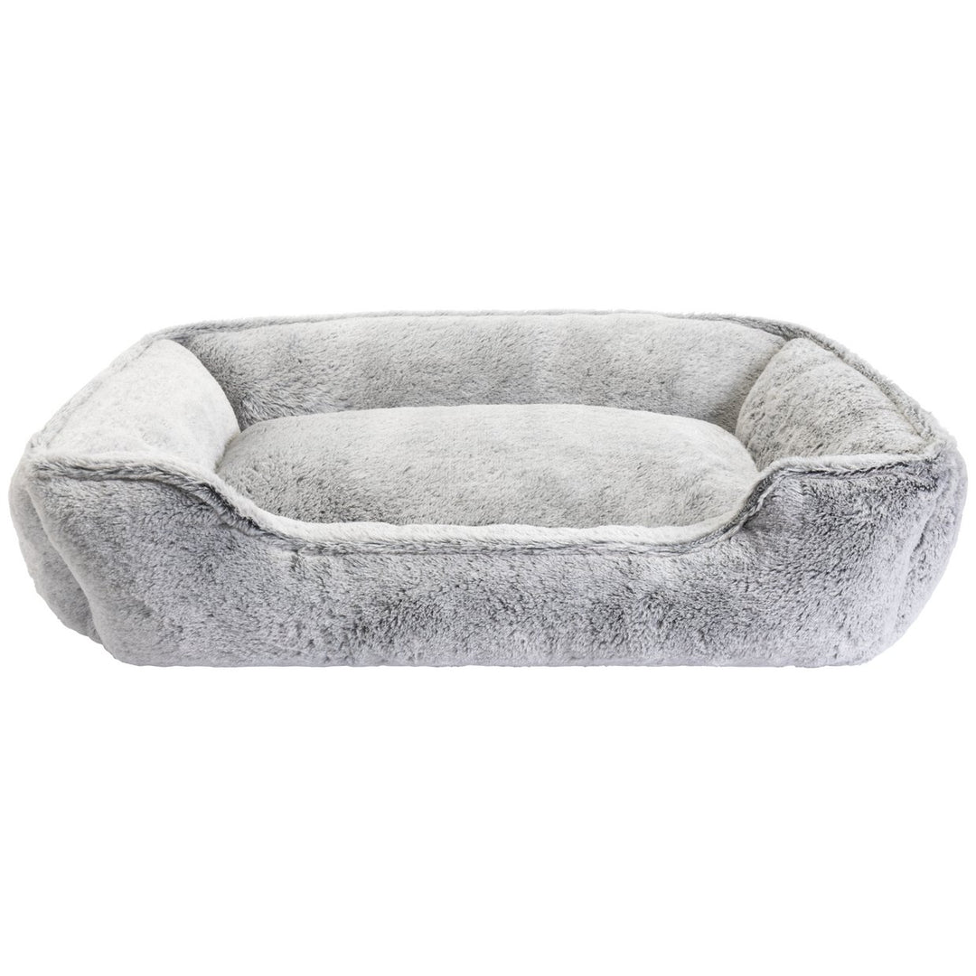 Plush Dog Box Bed Size Large
