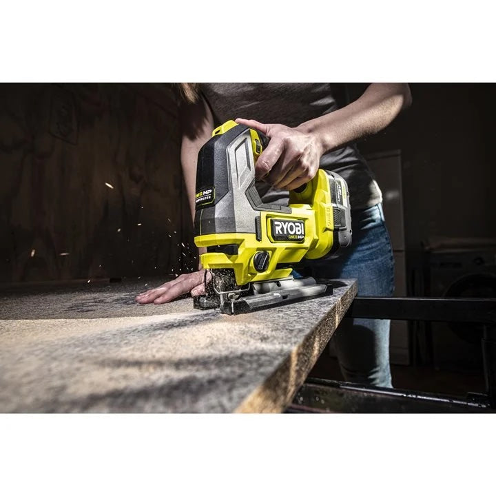 Ryobi RJS18X-0 18V ONE+ HP Cordless Brushless Performance Jigsaw (Bare Tool)