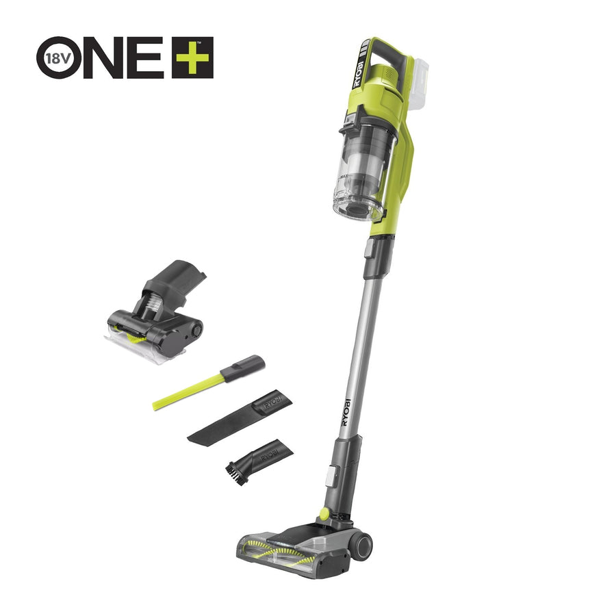 Ryobi RSV18-0 18V ONE+ Cordless Brushed Stick Vac (1x RSVMBB, 1x RSVMCT) (Bare Tool)