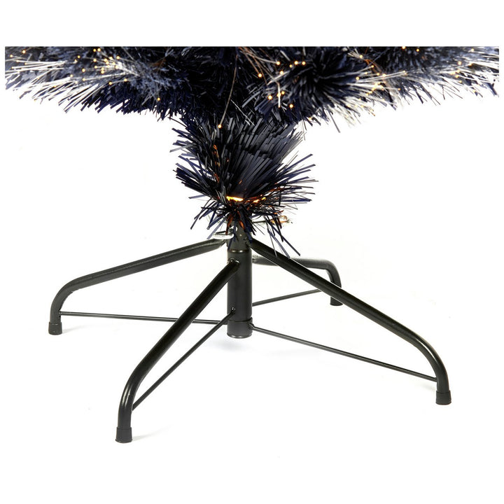 Premier Decorations 6ft Fibre Optic Christmas Tree - Blue
