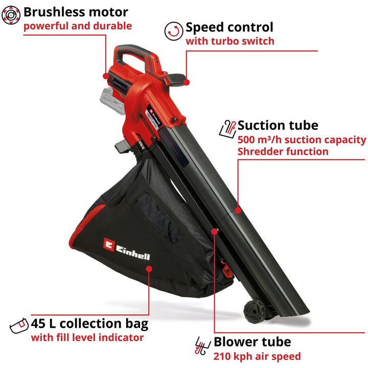 Einhell VENTURRO 18V Cordless Leaf Blower &amp; Vacuum