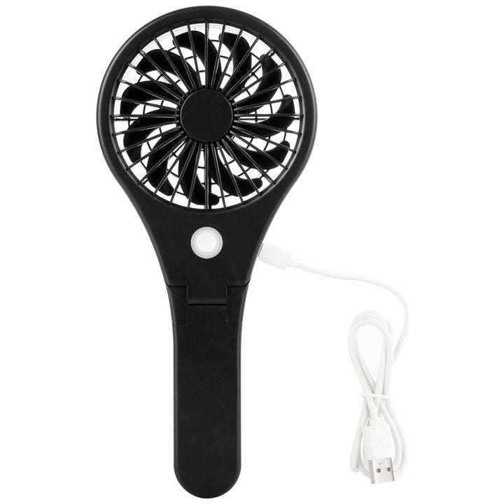 Bush Black Handheld &amp; Foldable Desk Fan - 4 Inch