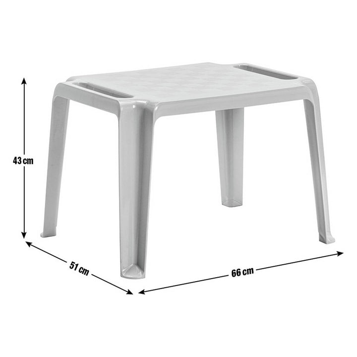 Bica Kids Yellow Plastic Table