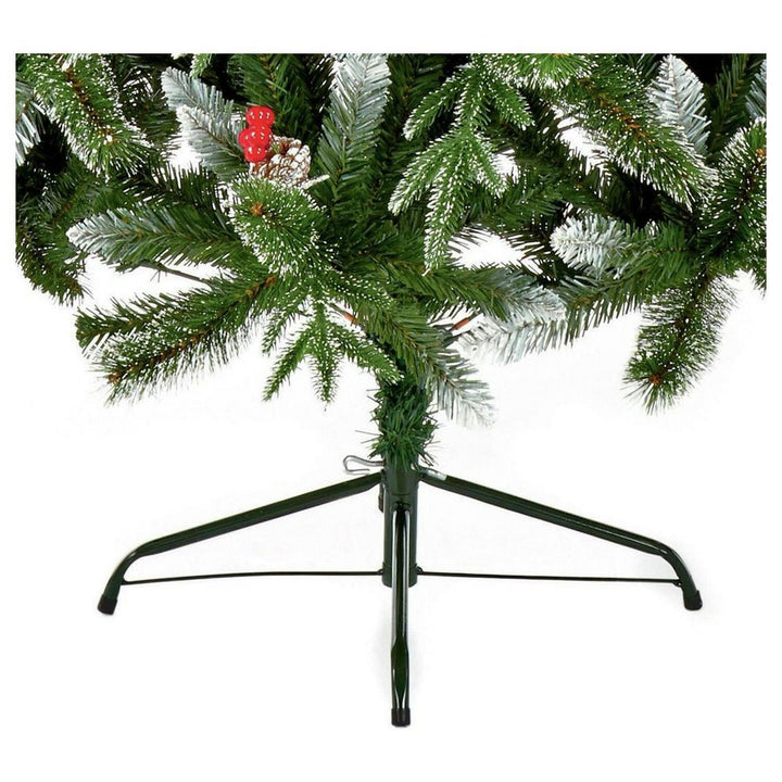 Premier Decorations 6ft New Jersey Spruce Berry & Cone Christmas Tree - Green