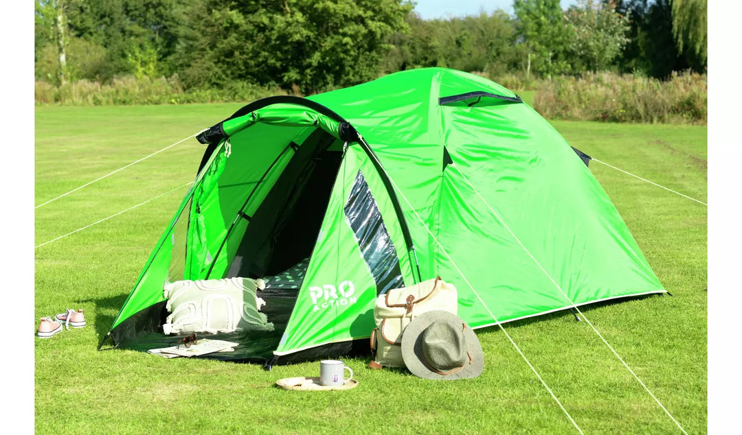 tent kopen action Pro Action 2 Person 1 Room Dome Camping Tent – GED Outlet