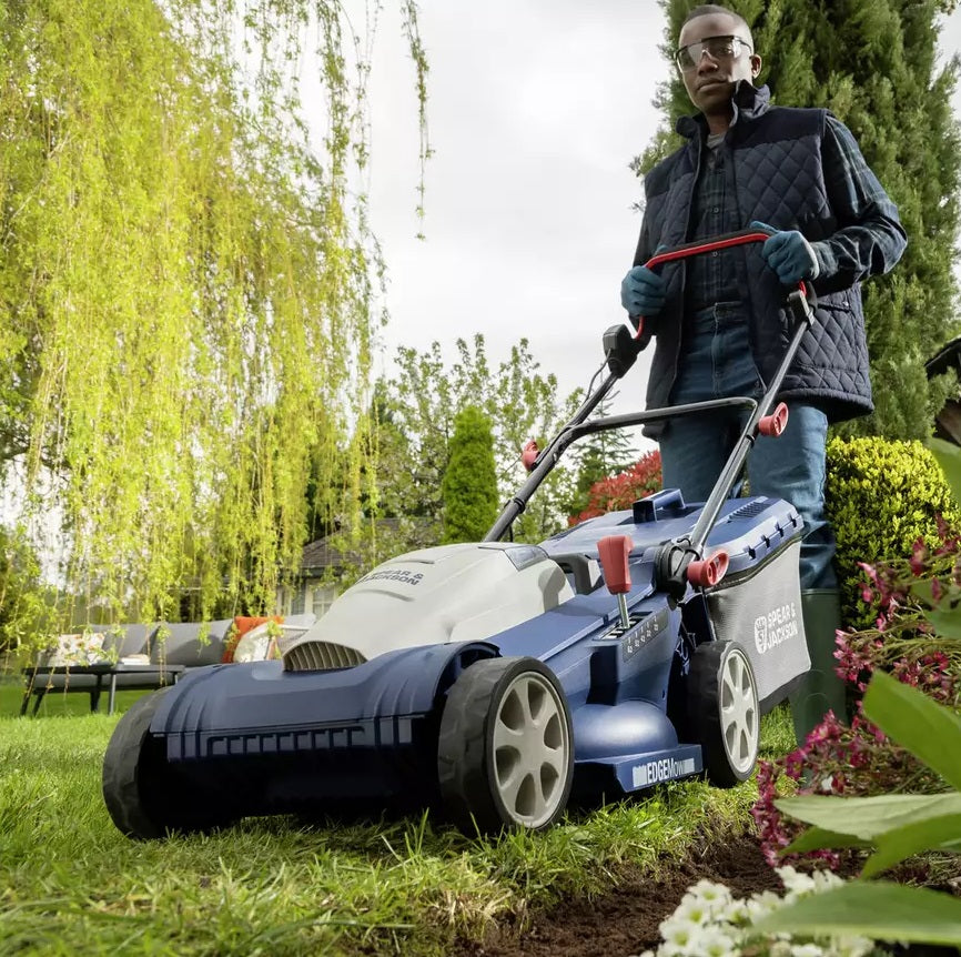 Spear & Jackson SCR3637A / 6796019 37cm Cordless Rotary Lawnmower - 36V (No Battery, No Charger)