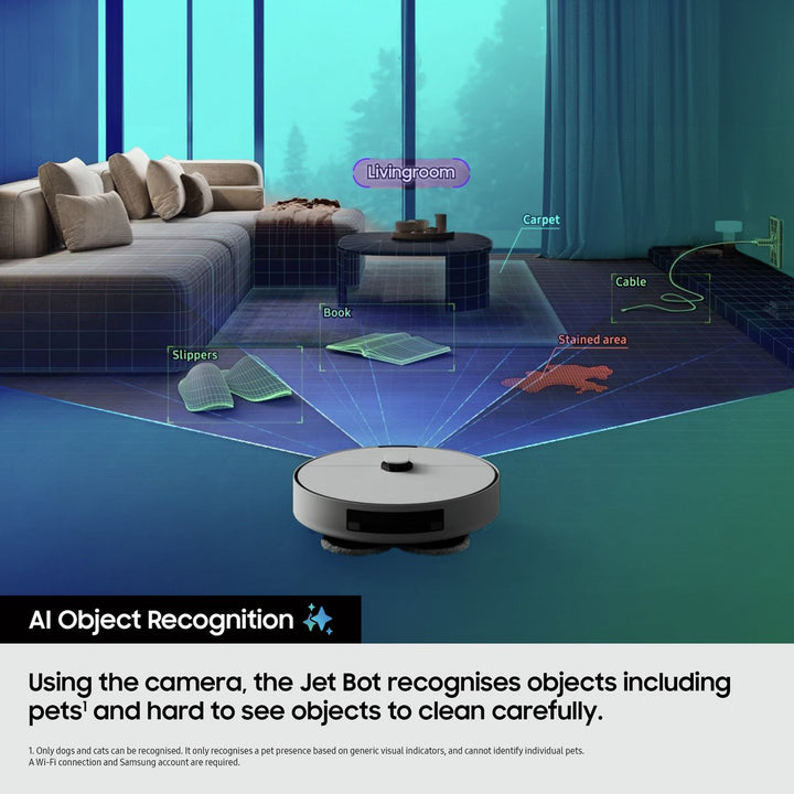 Samsung Bespoke Jet Bot Combo AI Robot Vacuum Cleaner