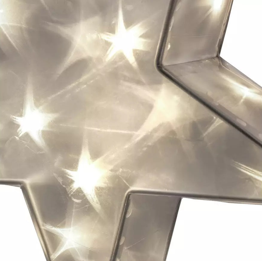 Home Acrylic Moving Lights Christmas Star Decoration