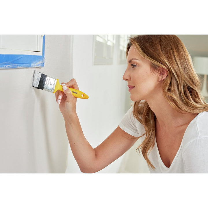 Coral Essentials Paint Brushes With Block Brush - 4 Piece Set
