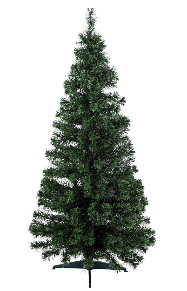 Home 6ft Fibre Optic Christmas Tree - Green