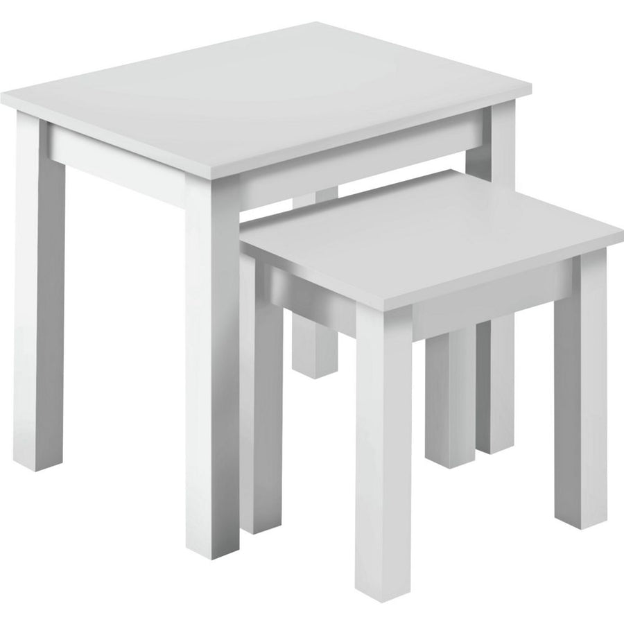 Nest of 2 Tables - White