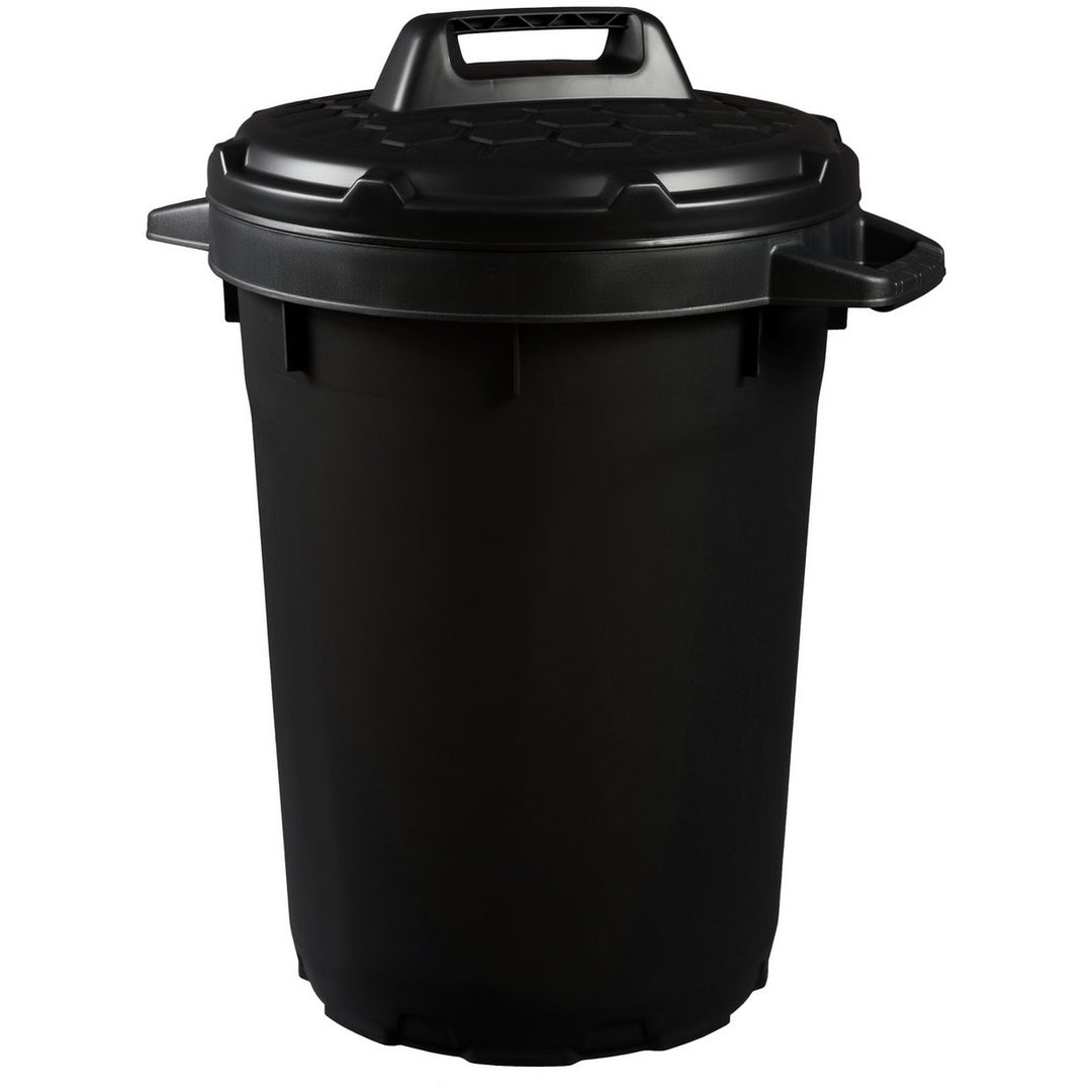 Strata 90L Heavy Duty Garden Bin - Black