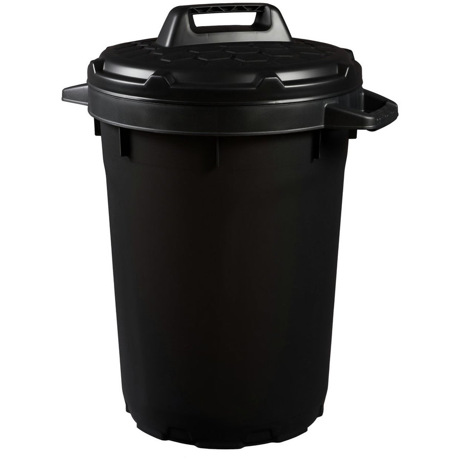Strata 90L Heavy Duty Garden Bin - Black