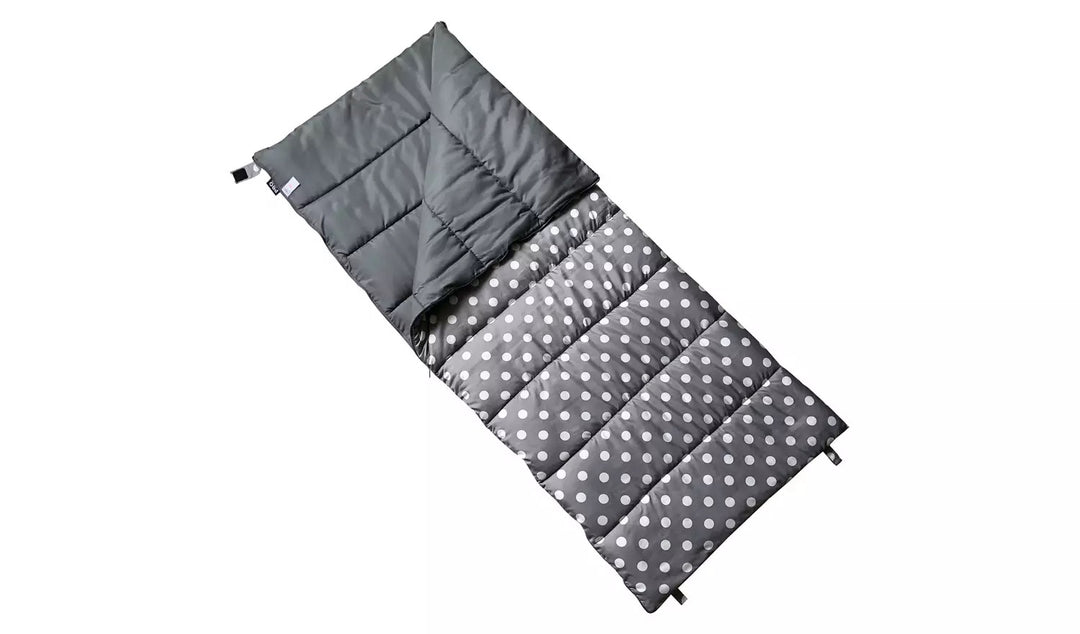 Pro Action 300GSM Envelope Sleeping Bag Polka Dot