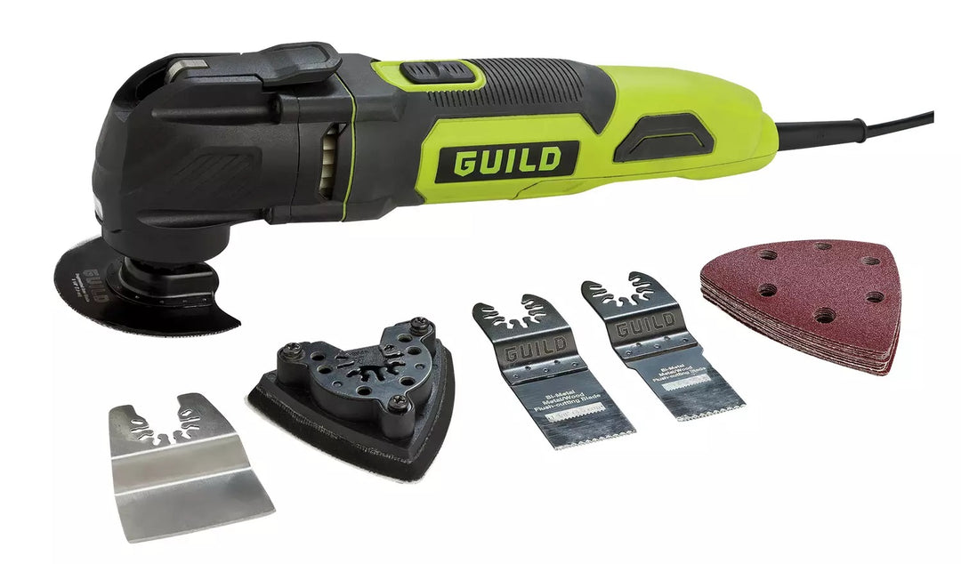 Guild 3-in-1 Multi-Tool with 20 Accessories – 300W