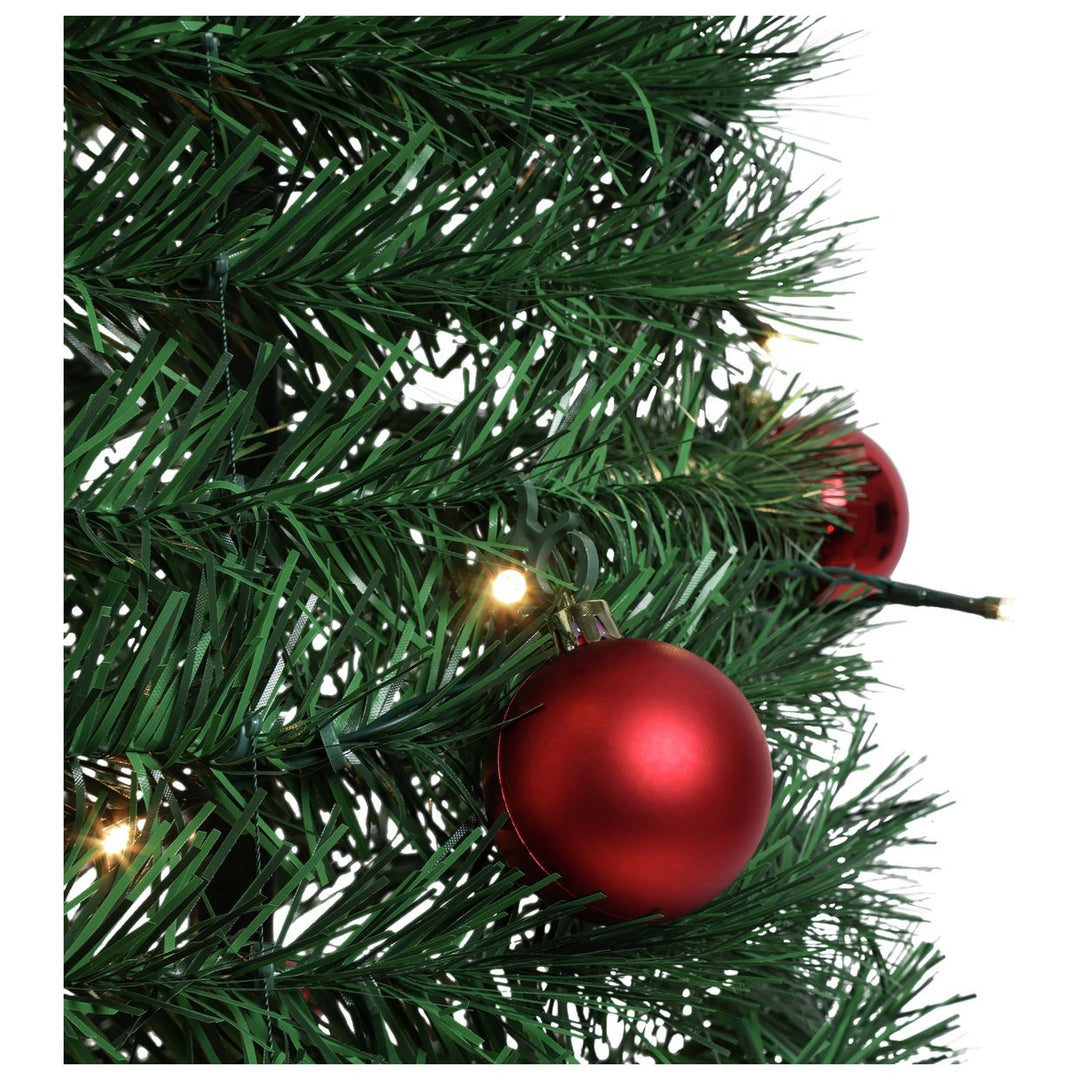 Home 4ft Pre Lit Pop Up Christmas Tree