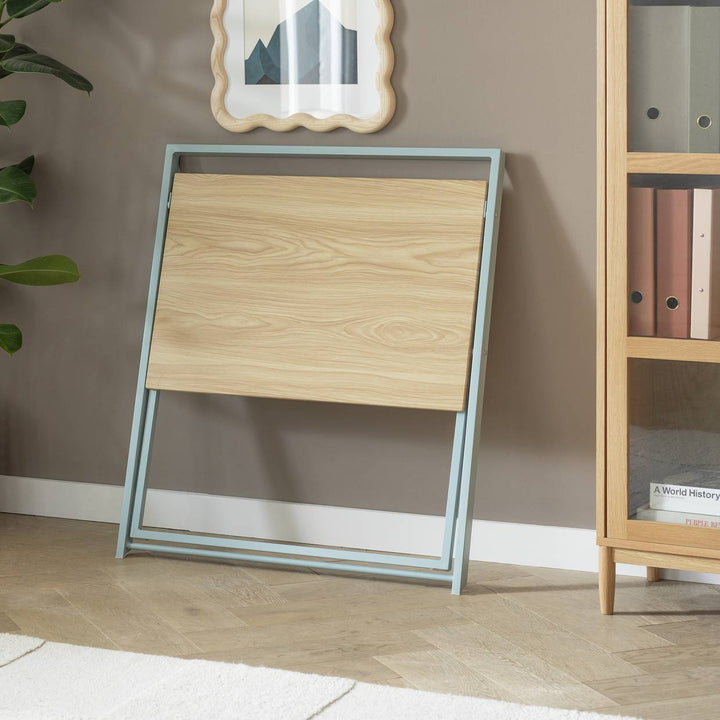 Habitat Compact Folding Office Desk - Grey