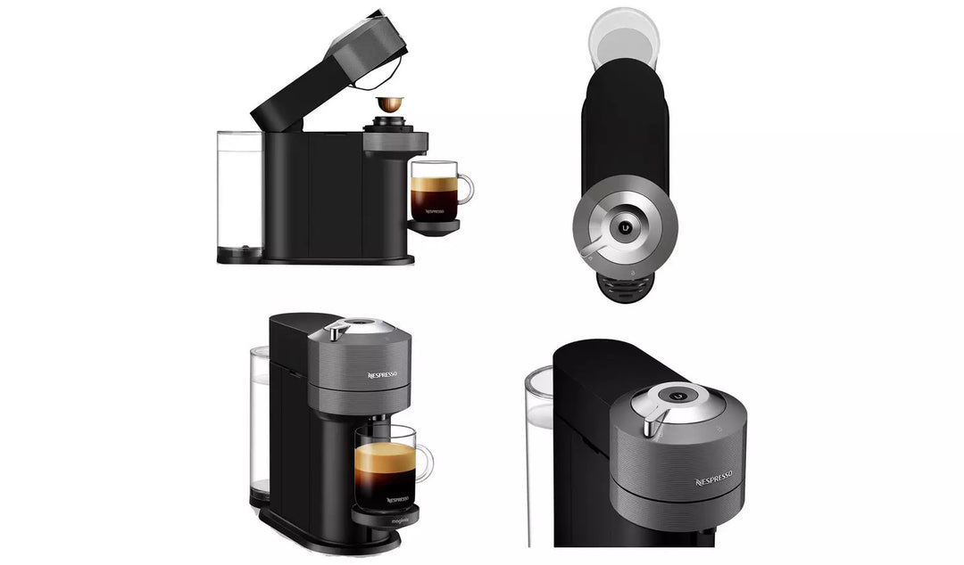 Nespresso Vertuo Next Pod Coffee Machine by Magimix – Grey