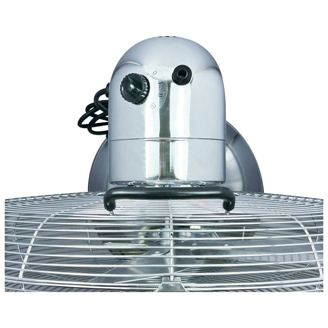 Challenge Chrome Pedestal Fan - 16 Inch