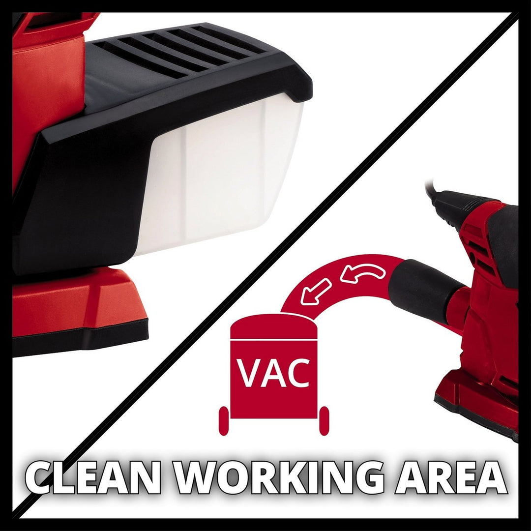 Einhell 130W Corded Electric Detail Sander (Mouse Sander)