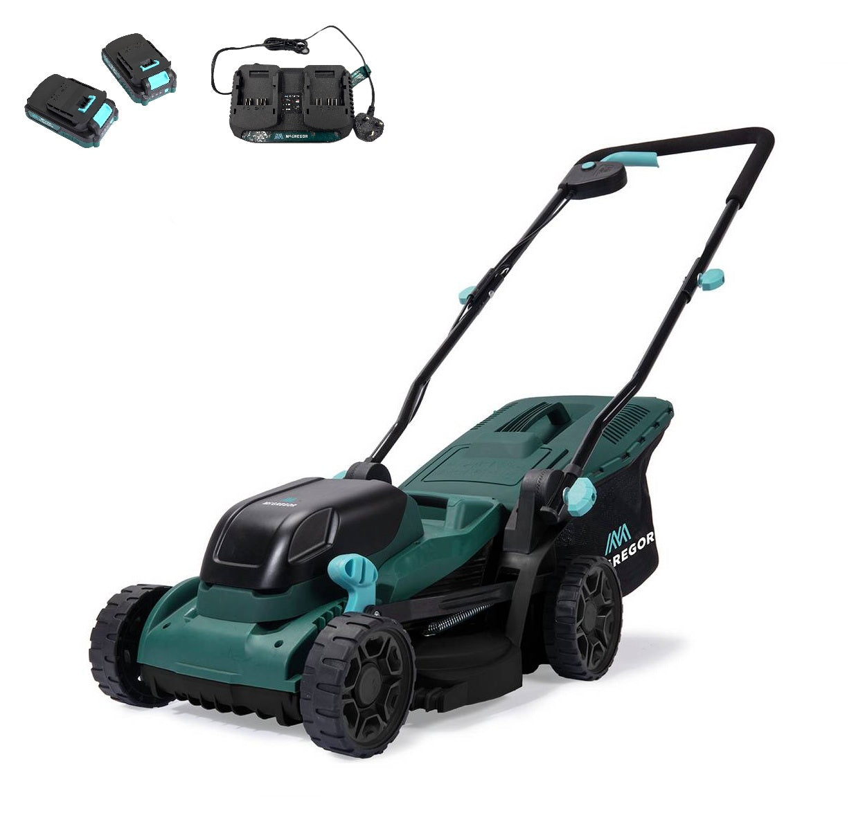 McGregor MCLLM3634 34cm Cordless Lawnmower - 36V - USED ITEM