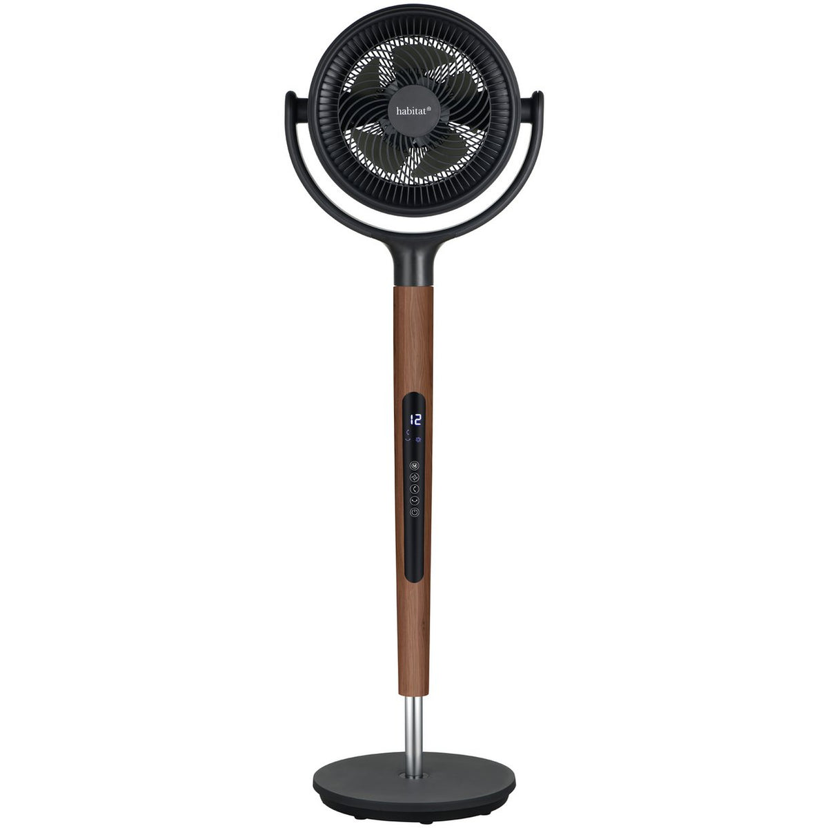 Habitat 7 Inch Freestanding Turbo Air Circulation Pedestal Fan