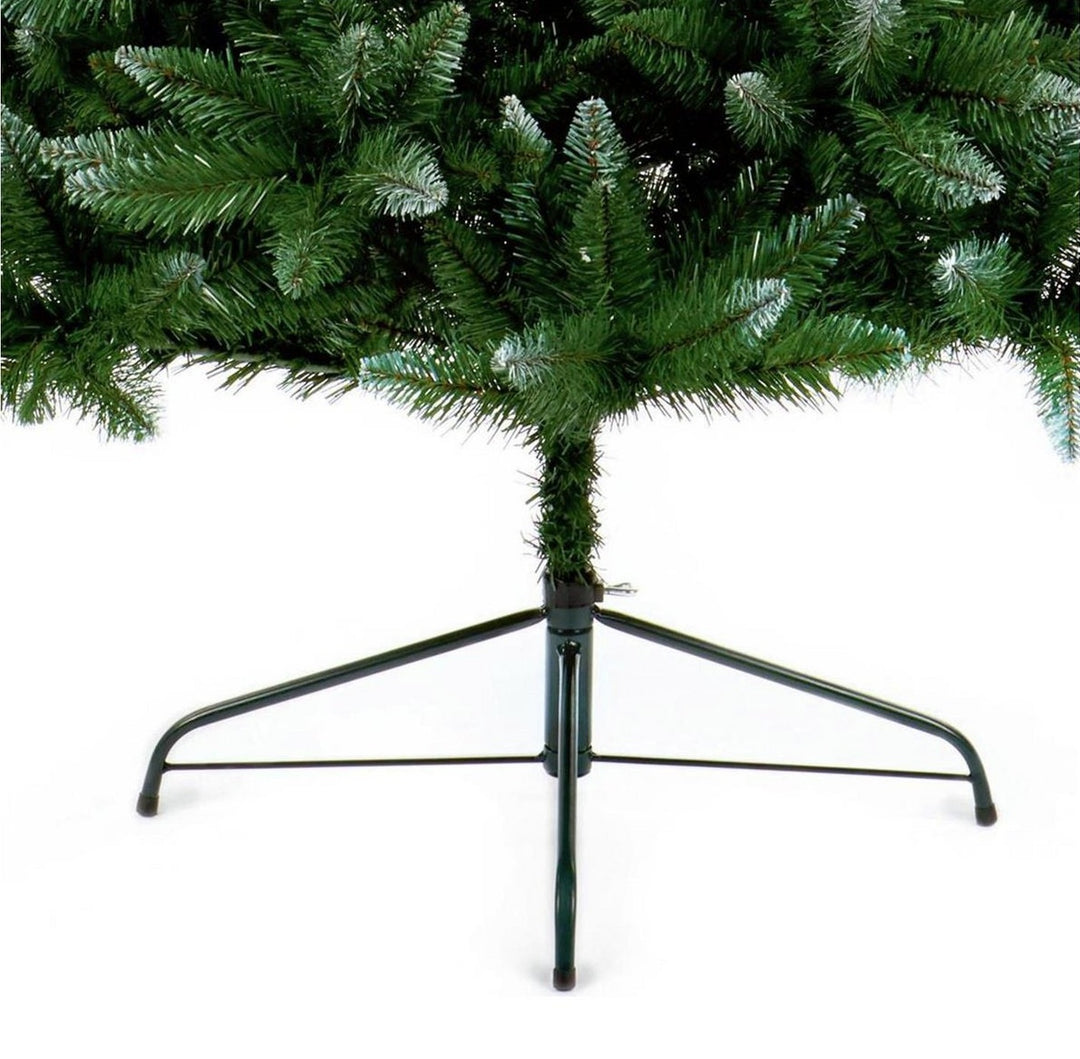 Premier Decorations 7ft Scandinavian Fir Hinged Christmas Tree - Green