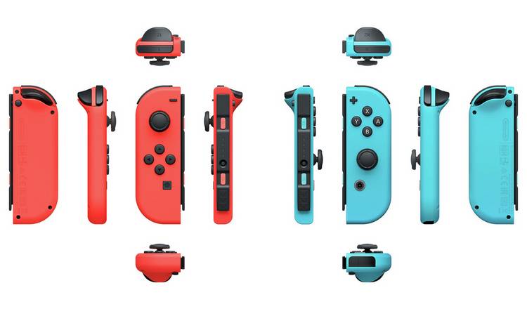 Nintendo Switch Joy-Con Controller Pair - Neon Red / Neon Blue