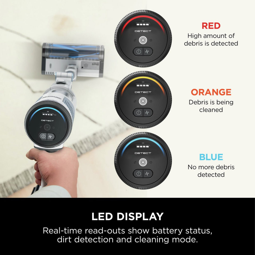 Shark Detect Clean & Empty Vacuum Cleaner & Auto Empty System