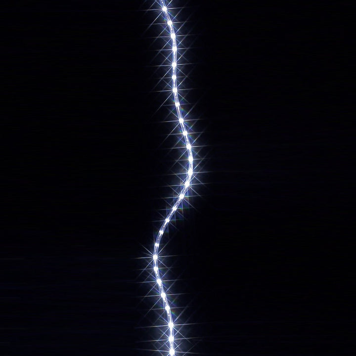 Premier Decorations White 20m LED Rope Light - Multi Action