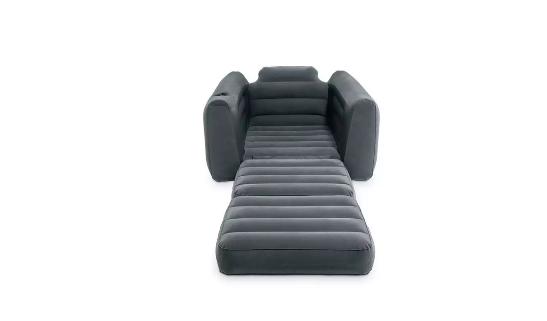 Intex Inflatable Pull Out Camping Chair - Grey