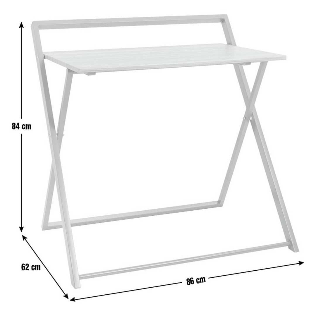 Habitat Compact Folding Office Desk - Red