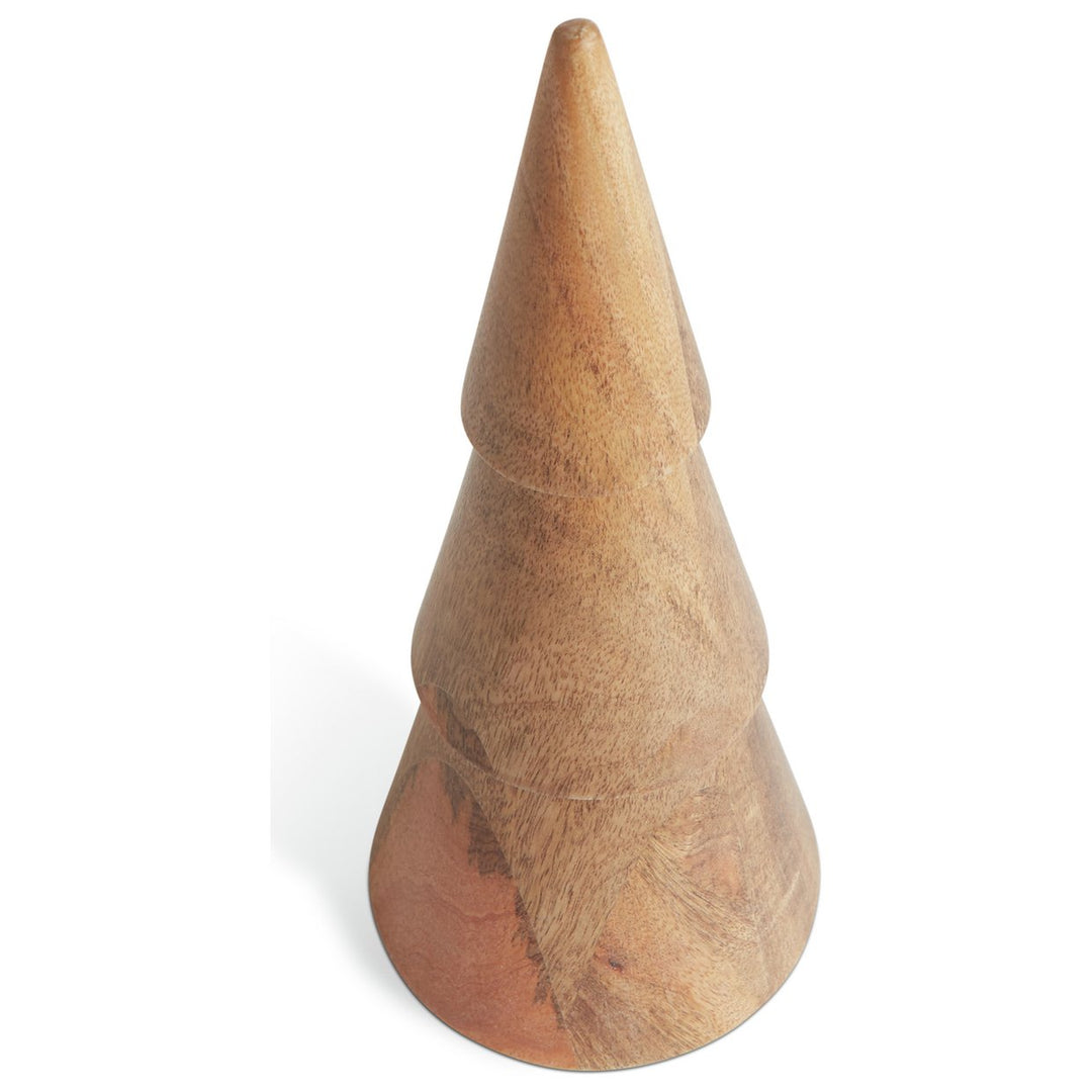 Habitat Mango Wood Christmas Tree Ornament - Natural Decoration
