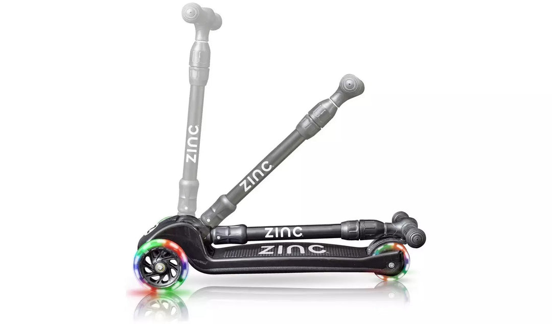 Zinc Black Folding T-Motion Tri Scooter