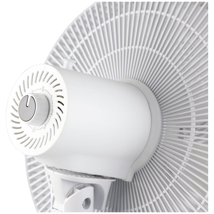 Bush White Pedestal / Desk Fan - 16 Inch