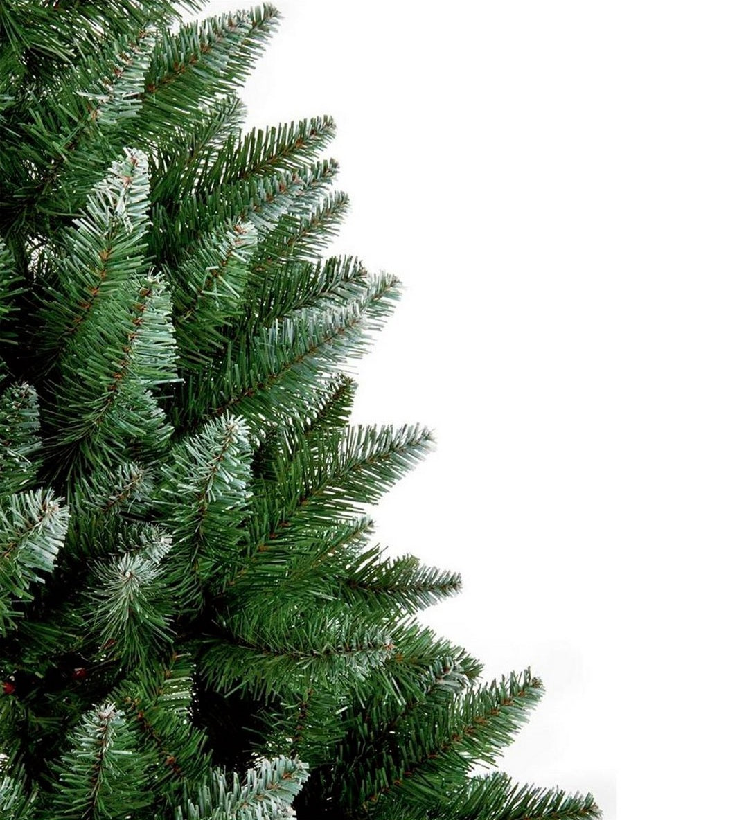Premier Decorations 7ft Scandinavian Fir Hinged Christmas Tree - Green